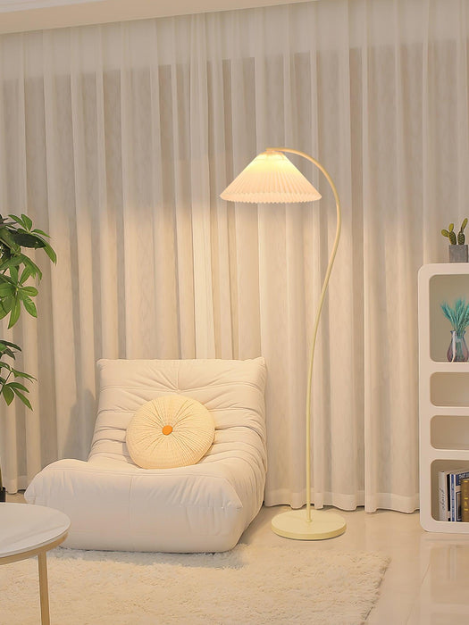 Crescini Pleated Floor Lamp Simprolos