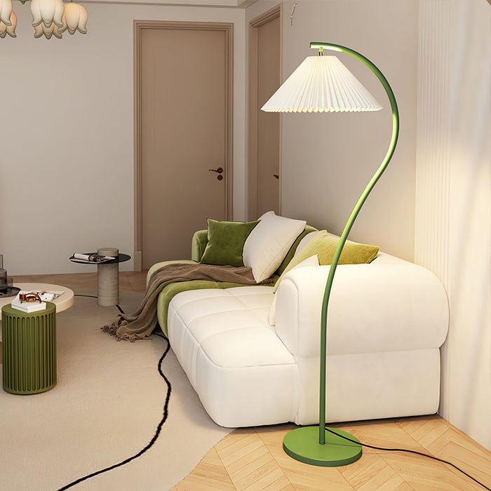 Crescini Pleated Floor Lamp Simprolos