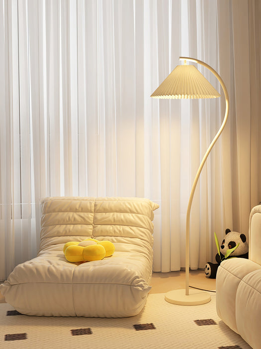 Crescini Pleated Floor Lamp Simprolos