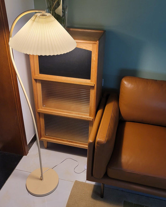 Crescini Pleated Floor Lamp Simprolos