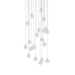 Crystal Bubbles Balls Pendant Lamp - Simprolos