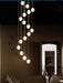 Crystal Bubbles Balls Pendant Lamp - Simprolos