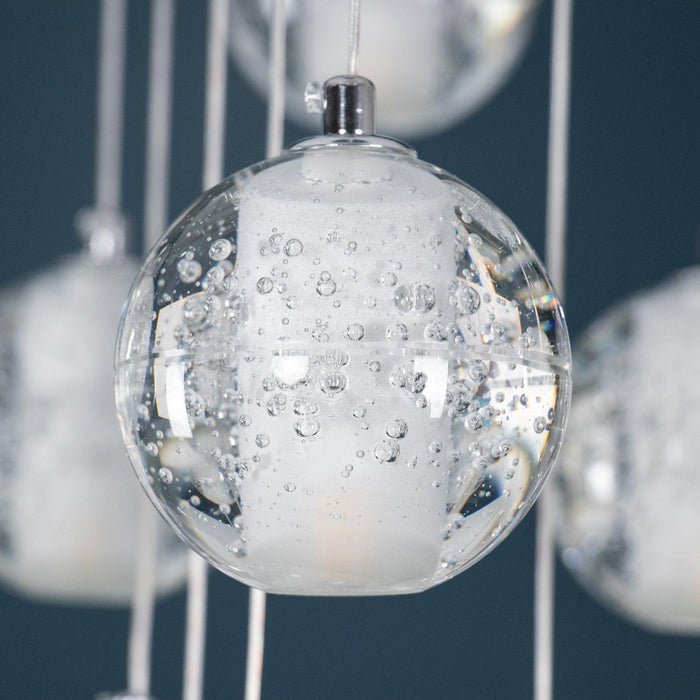 Crystal Bubbles Balls Pendant Lamp - Simprolos