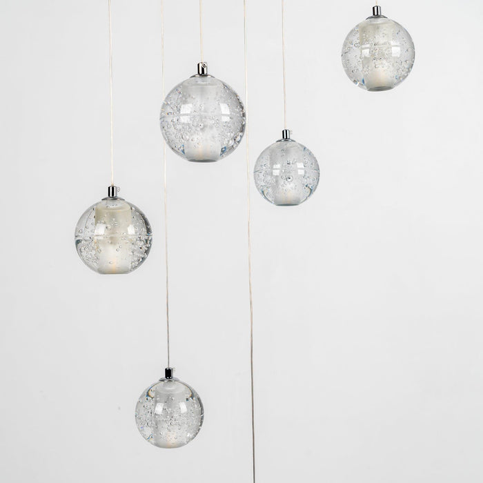 Crystal Bubbles Balls Pendant Lamp - Simprolos