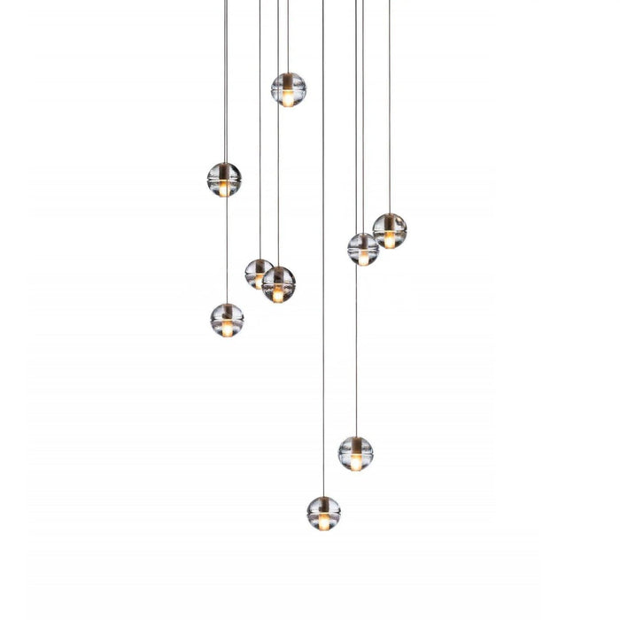 Crystal Bubbles Balls Pendant Lamp - Simprolos