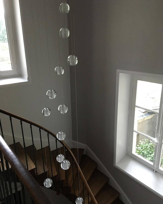 Crystal Bubbles Balls Pendant Lamp - Simprolos