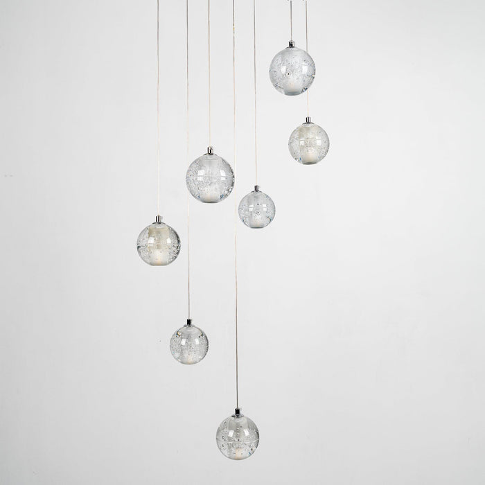 Crystal Bubbles Balls Pendant Lamp - Simprolos