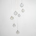 Crystal Bubbles Balls Pendant Lamp - Simprolos