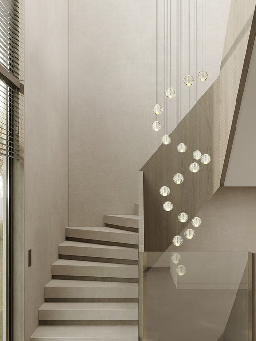 Crystal Bubbles Balls Pendant Lamp - Simprolos