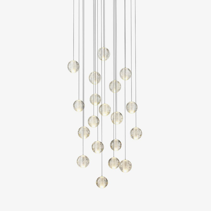 Crystal Bubbles Balls Pendant Lamp - Simprolos