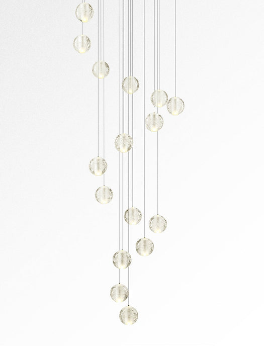 Crystal Bubbles Balls Pendant Lamp - Simprolos