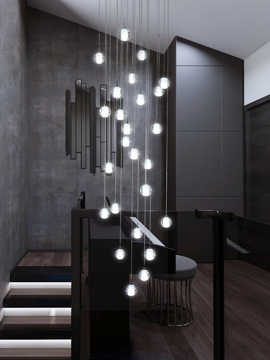 Crystal Bubbles Balls Pendant Lamp - Simprolos