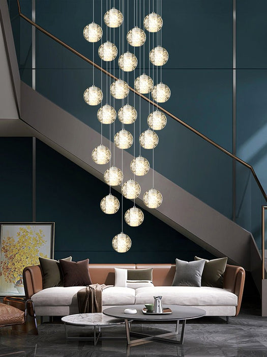 Crystal Bubbles Balls Pendant Lamp - Simprolos