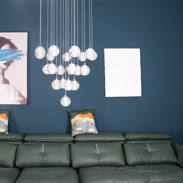 Crystal Bubbles Balls Pendant Lamp - Simprolos