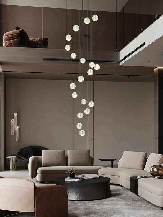 Crystal Bubbles Balls Pendant Lamp - Simprolos