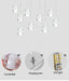 Crystal Bubbles Balls Pendant Lamp - Simprolos