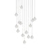 Crystal Bubbles Balls Pendant Lamp - Simprolos