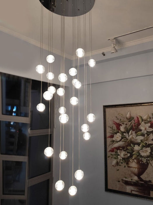 Crystal Bubbles Balls Pendant Lamp - Simprolos