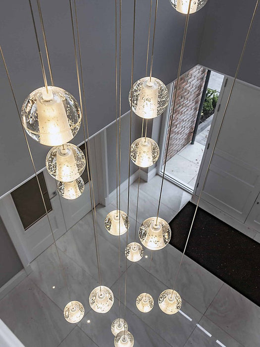 Crystal Bubbles Balls Pendant Lamp - Simprolos
