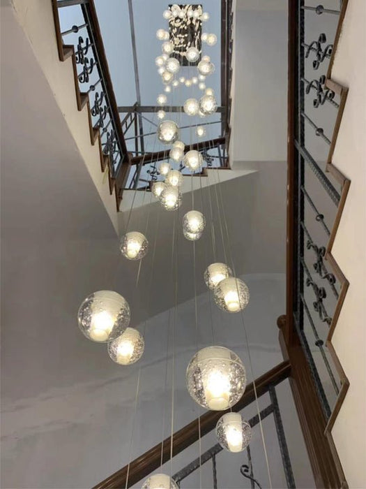 Crystal Bubbles Balls Pendant Lamp - Simprolos