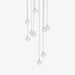 Crystal Bubbles Balls Pendant Lamp - Simprolos