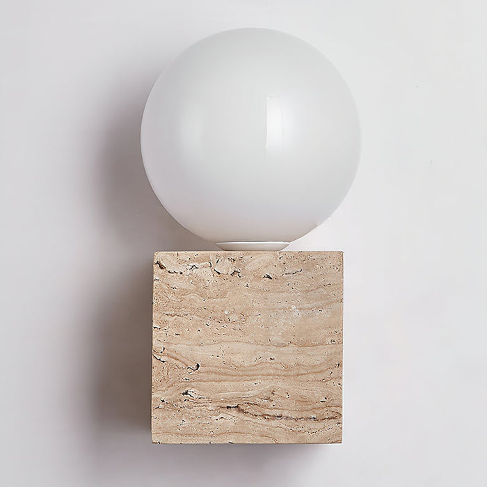 Cube Stone Wall Lamp - Simprolos
