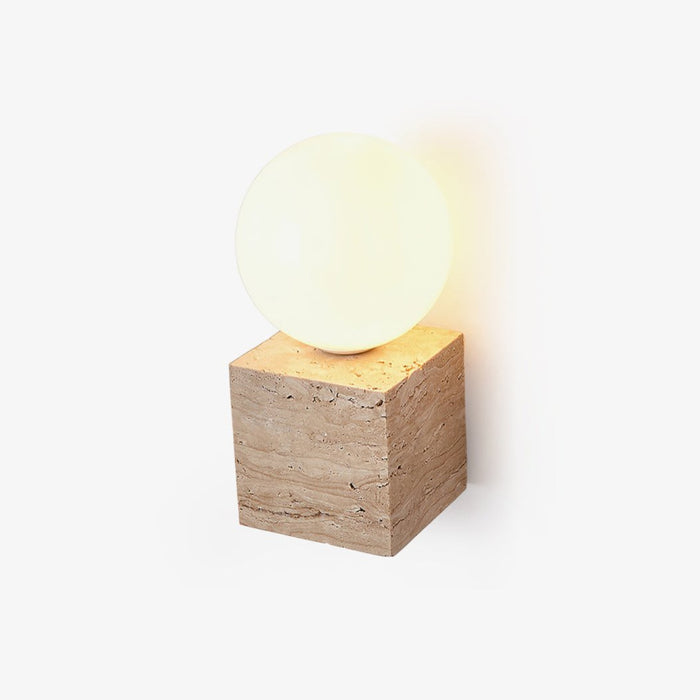 Cube Stone Wall Lamp - Simprolos