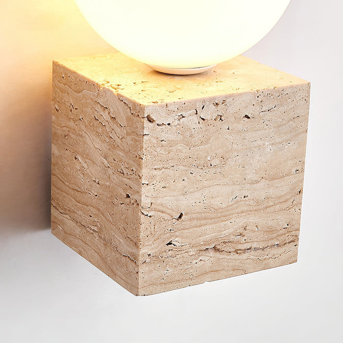 Cube Stone Wall Lamp - Simprolos
