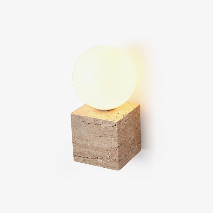 Cube Stone Wall Lamp - Simprolos