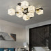 Cubist Alabaster Cluster Ceiling Lamp - Simprolos