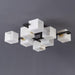 Cubist Alabaster Cluster Ceiling Lamp - Simprolos