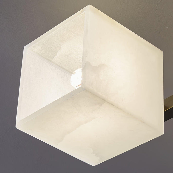 Cubist Alabaster Cluster Ceiling Lamp - Simprolos