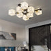 Cubist Alabaster Cluster Ceiling Lamp - Simprolos