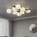 Cubist Alabaster Cluster Ceiling Lamp - Simprolos