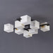 Cubist Alabaster Cluster Ceiling Lamp - Simprolos