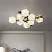 Cubist Alabaster Cluster Ceiling Lamp - Simprolos