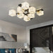 Cubist Alabaster Cluster Ceiling Lamp - Simprolos