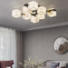 Cubist Alabaster Cluster Ceiling Lamp - Simprolos