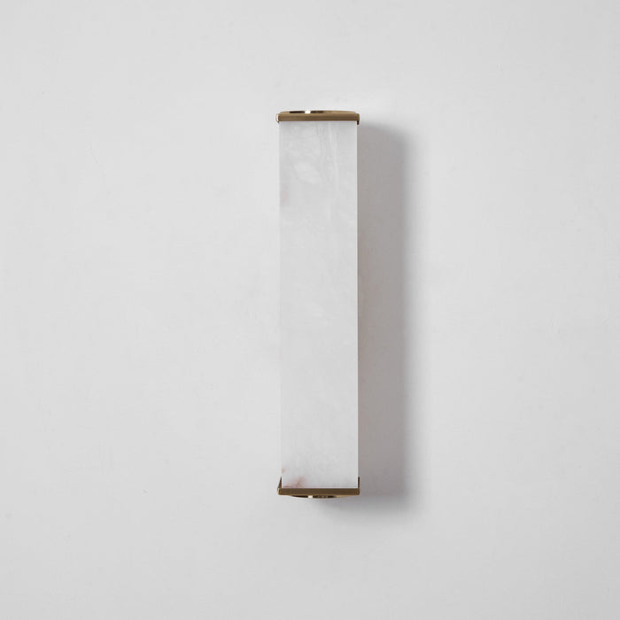 Cuboid Alabaster Wall Light - Simprolos