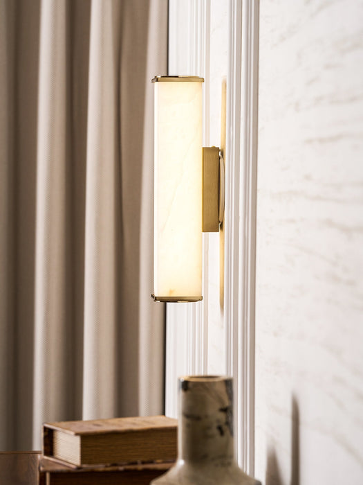 Cuboid Alabaster Wall Light - Simprolos