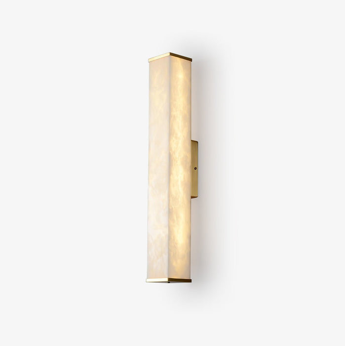 Cuboid Alabaster Wall Light - Simprolos