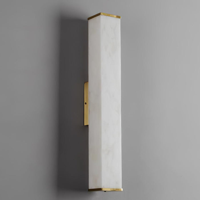 Cuboid Alabaster Wall Light - Simprolos