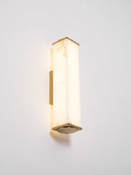 Cuboid Alabaster Wall Light - Simprolos