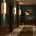 Cuboid Alabaster Wall Light - Simprolos