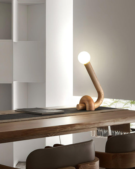 Curled Table Lamp - Simprolos