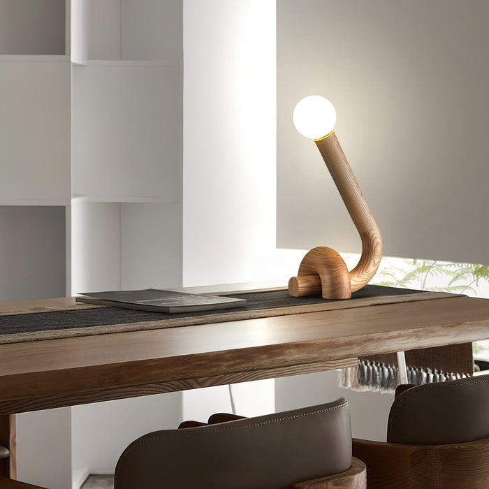 Curled Table Lamp - Simprolos