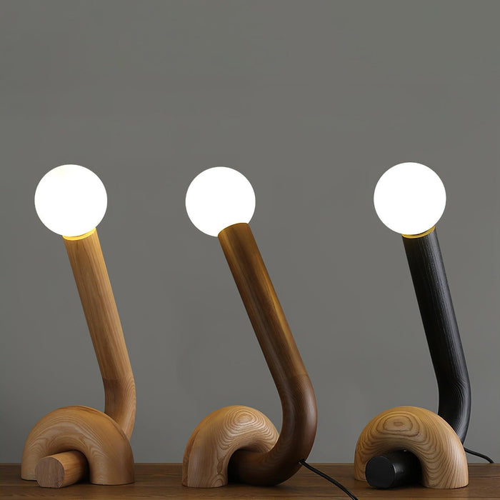 Curled Table Lamp - Simprolos