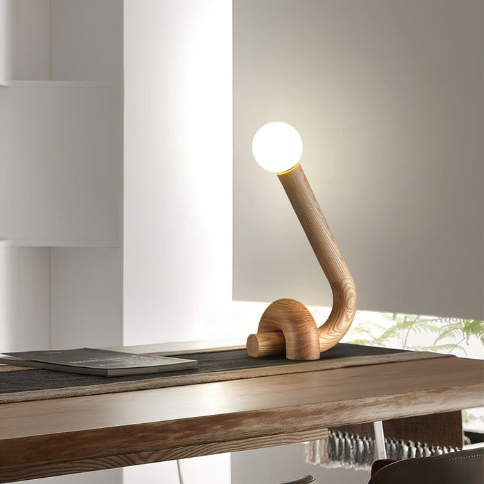 Curled Table Lamp - Simprolos