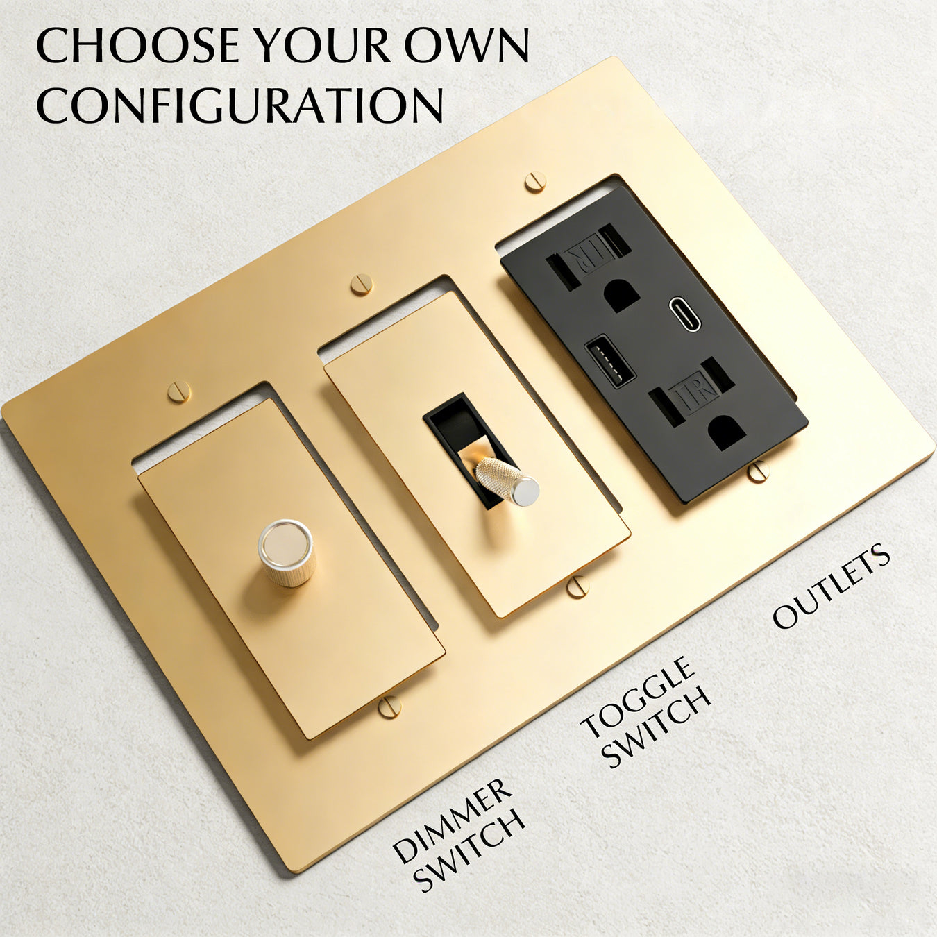 Build Your Own Brass Light Switch