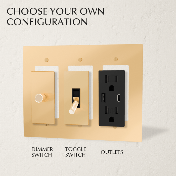 Custom Brass Light Switch (Build Your Own)